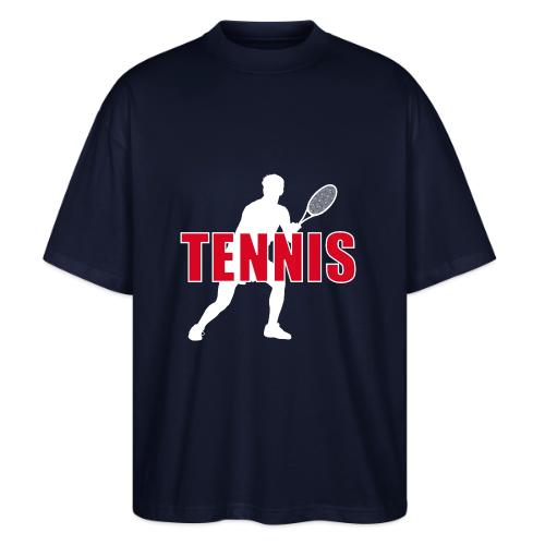 Red Court Tennis - Stanley/Stella Blaster Oversized T-Shirt 