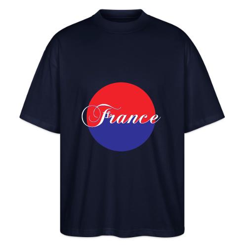 France Tricolore Circle - Stanley/Stella Blaster Oversized T-Shirt 