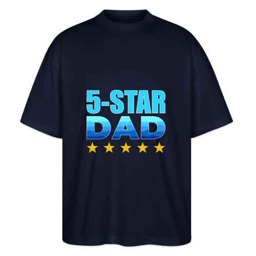 Five Stars Dad - Stanley/Stella Blaster Oversized T-Shirt 