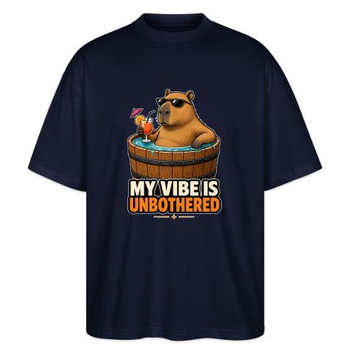 Unbothered Beaver in Wooden Tub - Stanley/Stella Blaster Oversized T-Shirt 
