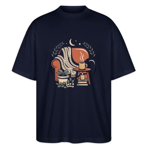 Moonlit Cozy Night Recliner - Stanley/Stella Blaster Oversized T-Shirt 