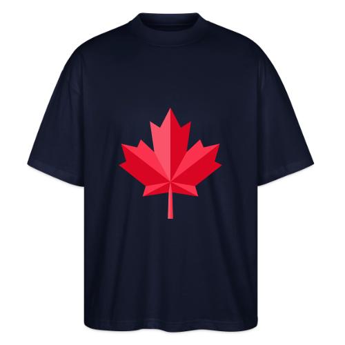 Canadian red maple leaf - Stanley/Stella Blaster Oversized T-Shirt 