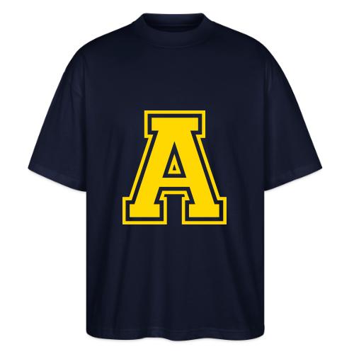 Letter A – Capital Athletic Alphabet Monogram - Stanley/Stella Blaster Oversized T-Shirt 