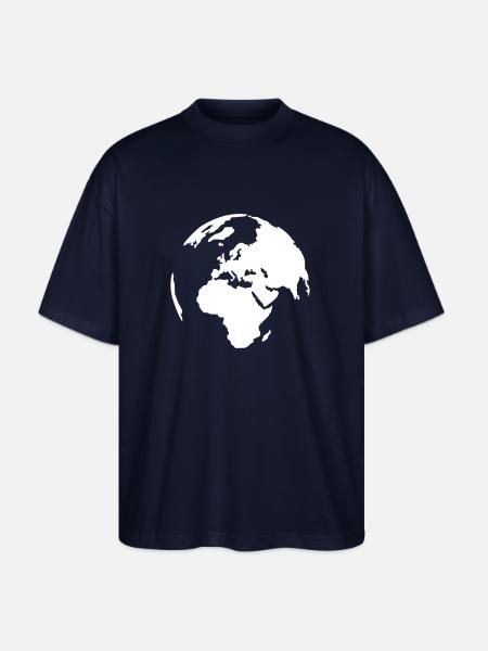 World - Stanley/Stella Blaster Oversized T-Shirt  - french navy