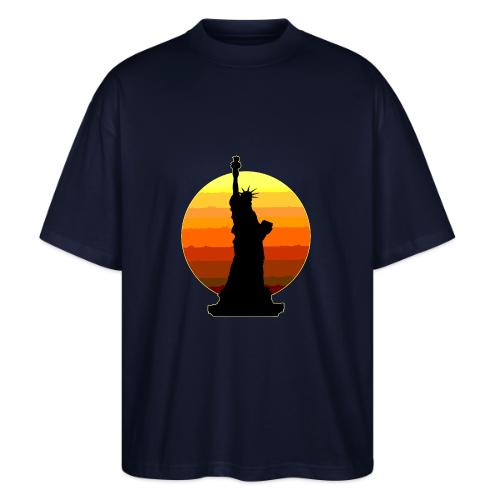USA: Golden Horizon Liberty - Stanley/Stella Blaster Oversized T-Shirt 