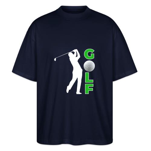 Golf: Classic Golf Motion - Stanley/Stella Blaster Oversized T-Shirt 