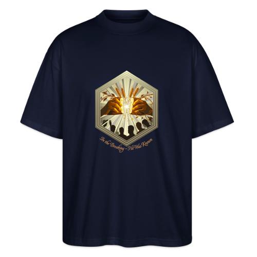 Easter Eternal Bread Breaking Tee,Recognition Gift - Stanley/Stella Blaster Oversized T-Shirt 