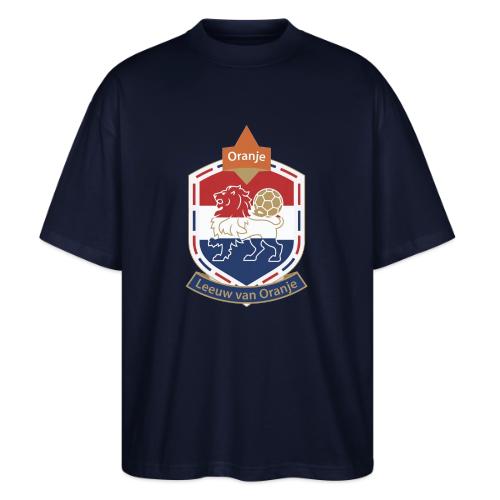 Netherlands Lion Crest T-Shirt, Dutch Badge Gift - Stanley/Stella Blaster Oversized T-Shirt 