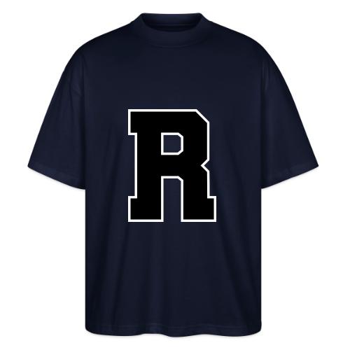 Varsity Letter R Athletic Monogram - Stanley/Stella Blaster Oversized T-Shirt 
