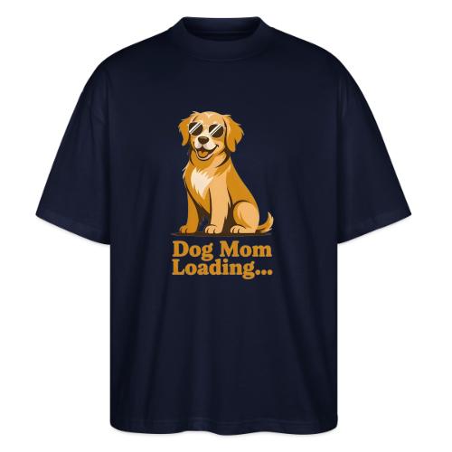 Dog Mom Loading Golden Retriever Sunglasses - Stanley/Stella Blaster Oversized T-Shirt 