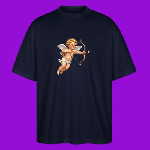 Cupid with twohearts set - Stanley/Stella Blaster Oversized T-Shirt 