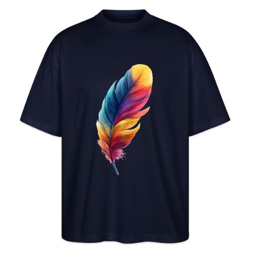 Rainbow Flight Feather - Stanley/Stella Blaster Oversized T-Shirt 
