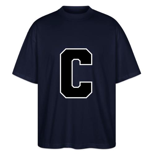 Varsity Letter C Collegiate Monogram - Stanley/Stella Blaster Oversized T-Shirt 