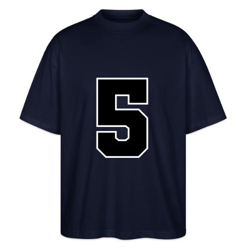 Varsity Number 5 Athletic Design - Stanley/Stella Blaster Oversized T-Shirt 