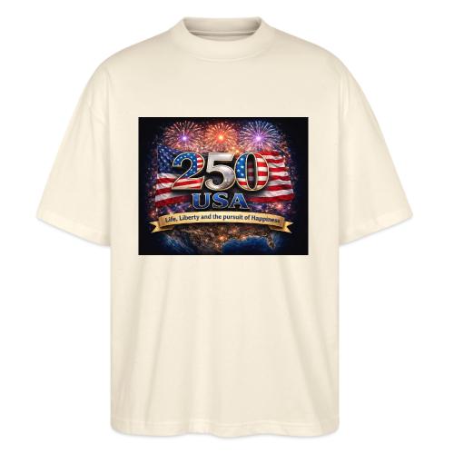 USA 250th Celebration - Stanley/Stella Blaster Oversized T-Shirt 