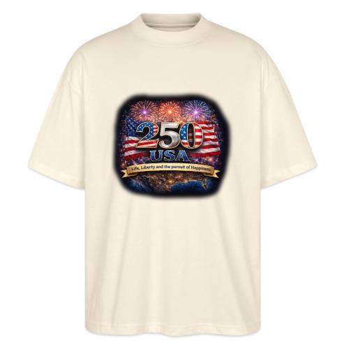 USA 250th Celebration - Stanley/Stella Blaster Oversized T-Shirt 