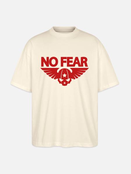 No fear - Stanley/Stella Blaster Oversized T-Shirt - natural raw