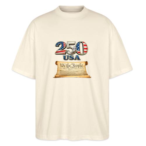 250th anniversary celebration of America - Stanley/Stella Blaster Oversized T-Shirt 