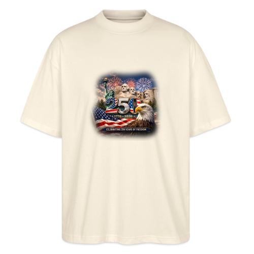 1776-2026 | Celebrating 250 Years of Freedom - Stanley/Stella Blaster Oversized T-Shirt 