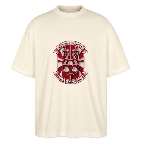 Munich Cathedral T Shirt, German Football Fan Gift - Stanley/Stella Blaster Oversized T-Shirt