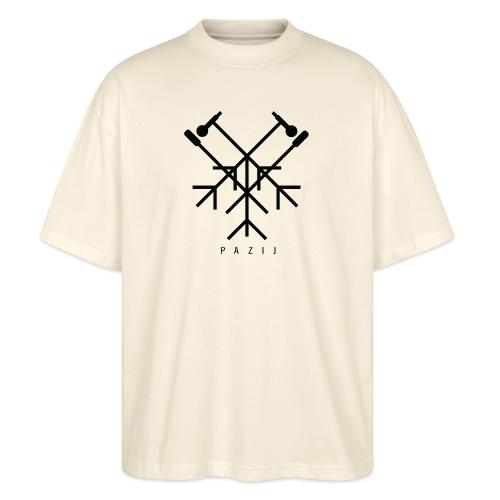 Pazij Black Logo - Stanley/Stella Blaster Oversized T-Shirt 