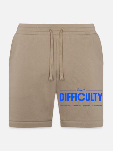 Select Difficulty Gaming - Bella + Canvas Unisex Short - tan