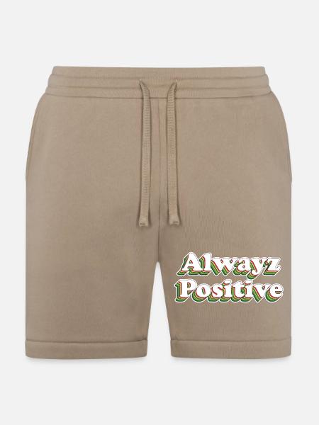 Alwayz Positive - Bella + Canvas Unisex Short - tan