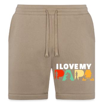 Chess Heartbeat Pulse Strategy Silhouette Art - Bella + Canvas Unisex Short - tan - Front