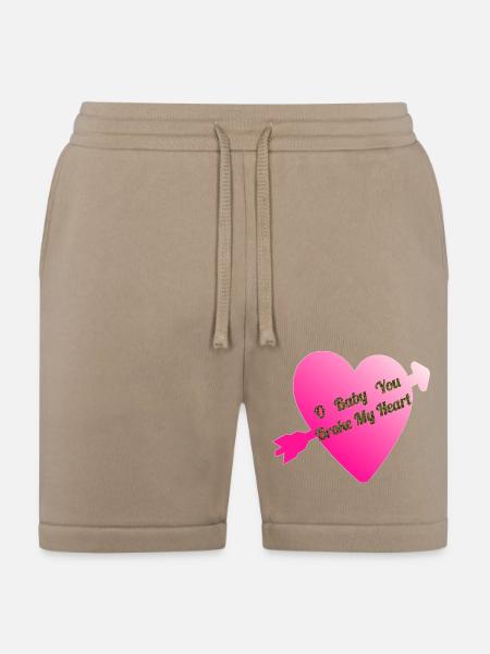 Broken Heart - Bella + Canvas Unisex Short - tan