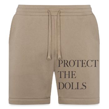 protect the dolls shirt - Bella + Canvas Unisex Short - tan - Front