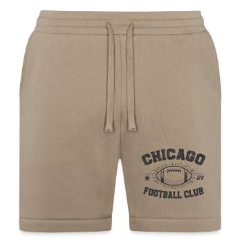 Chicago Football Club Emblem - Bella + Canvas Unisex Short - tan - Front