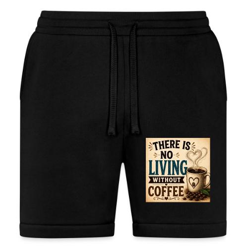 There Is No Living Without Coffee - Bella + Canvas Unisex Short