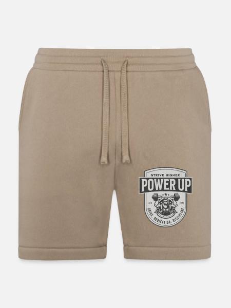 STRIVE HIGHER . - Bella + Canvas Unisex Short - tan