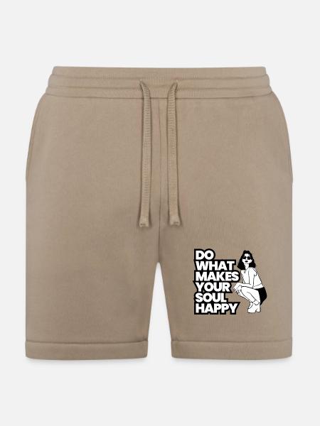 Do What Makes Your Soul Happy - Bella + Canvas Unisex Short - tan