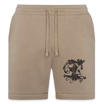 Medieval Core Medieval Initials Castle Core - Bella + Canvas Unisex Short - tan - Front