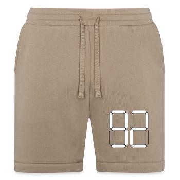 NUMBER 92 ninety-two Birthday Gift Digital - Bella + Canvas Unisex Short - tan - Front