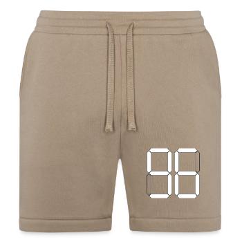 NUMBER 96 ninety-six Birthday Gift Digital - Bella + Canvas Unisex Short - tan - Front