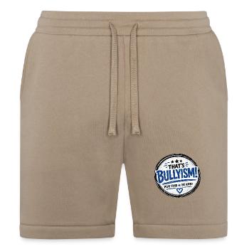 That’s Bullyism Badge: Play Fair Be Kind - Bella + Canvas Unisex Short - tan - Front