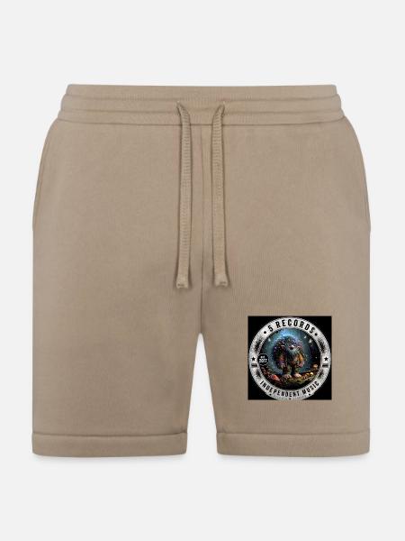 Forest Troll of 5 Records - Bella + Canvas Unisex Short - tan