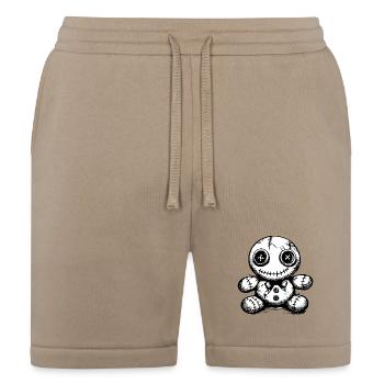Stitched doll  Noir - Bella + Canvas Unisex Short - tan - Front