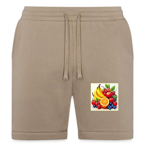 Vibrant Fresh Fruit Delight Design - Bella + Canvas Unisex Short