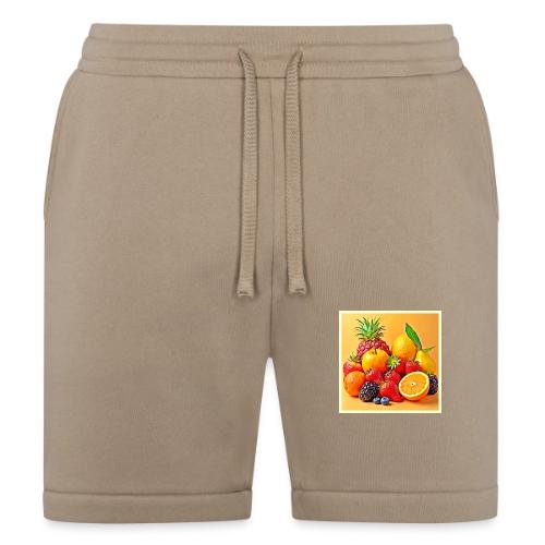 Fresh Bounty: Vibrant Fruit Harvest Art - Bella + Canvas Unisex Short