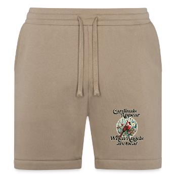 Cardinals Appear When Angels Are Near - Bella + Canvas Unisex Short - tan - Front