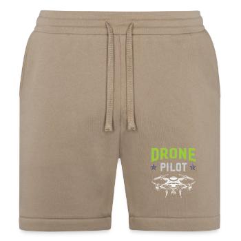 Drone Pilot - Bella + Canvas Unisex Short - tan - Front