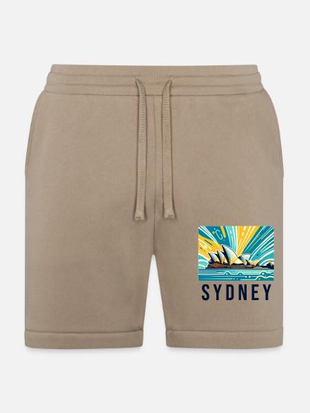 Sydney City - Bella + Canvas Unisex Short - tan
