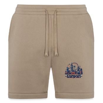 London - Bella + Canvas Unisex Short - tan - Front