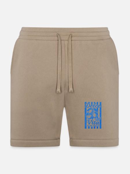 Italian Lemon, Summer Vibes Shirt, Vacation Tee - Bella + Canvas Unisex Short - tan