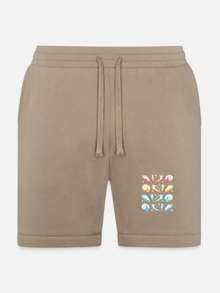 Seashell Clam Shells Collector - Bella + Canvas Unisex Short - tan