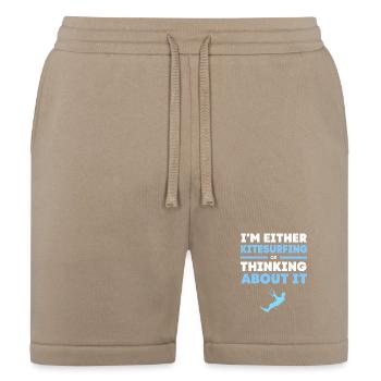 Kitesurfing Summer Kitesurfer - Bella + Canvas Unisex Short - tan - Front