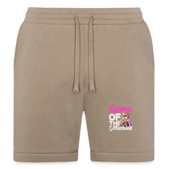 Queen Of The Machine Slot Casino Gambling Jackpot - Bella + Canvas Unisex Short - tan - Front
